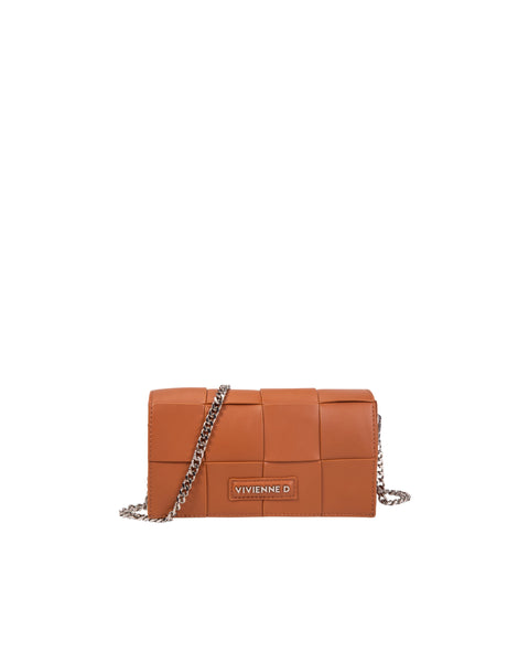 MINI BAG CUBE VIVIENNE D CUOIO VIVIENNE D