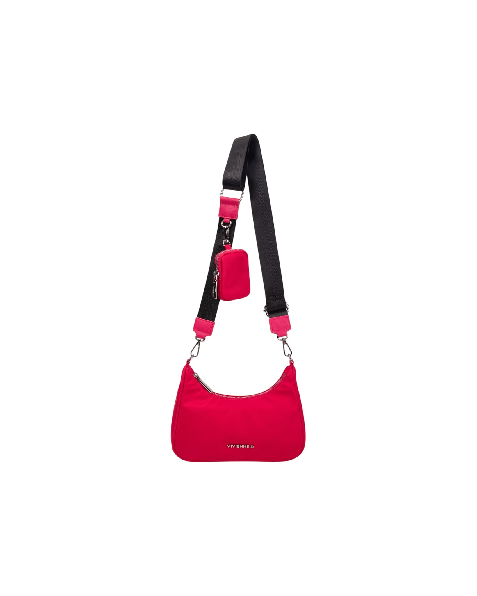 MINI BAG NYLON VIVIENNE D FUCSIA VIVIENNE D