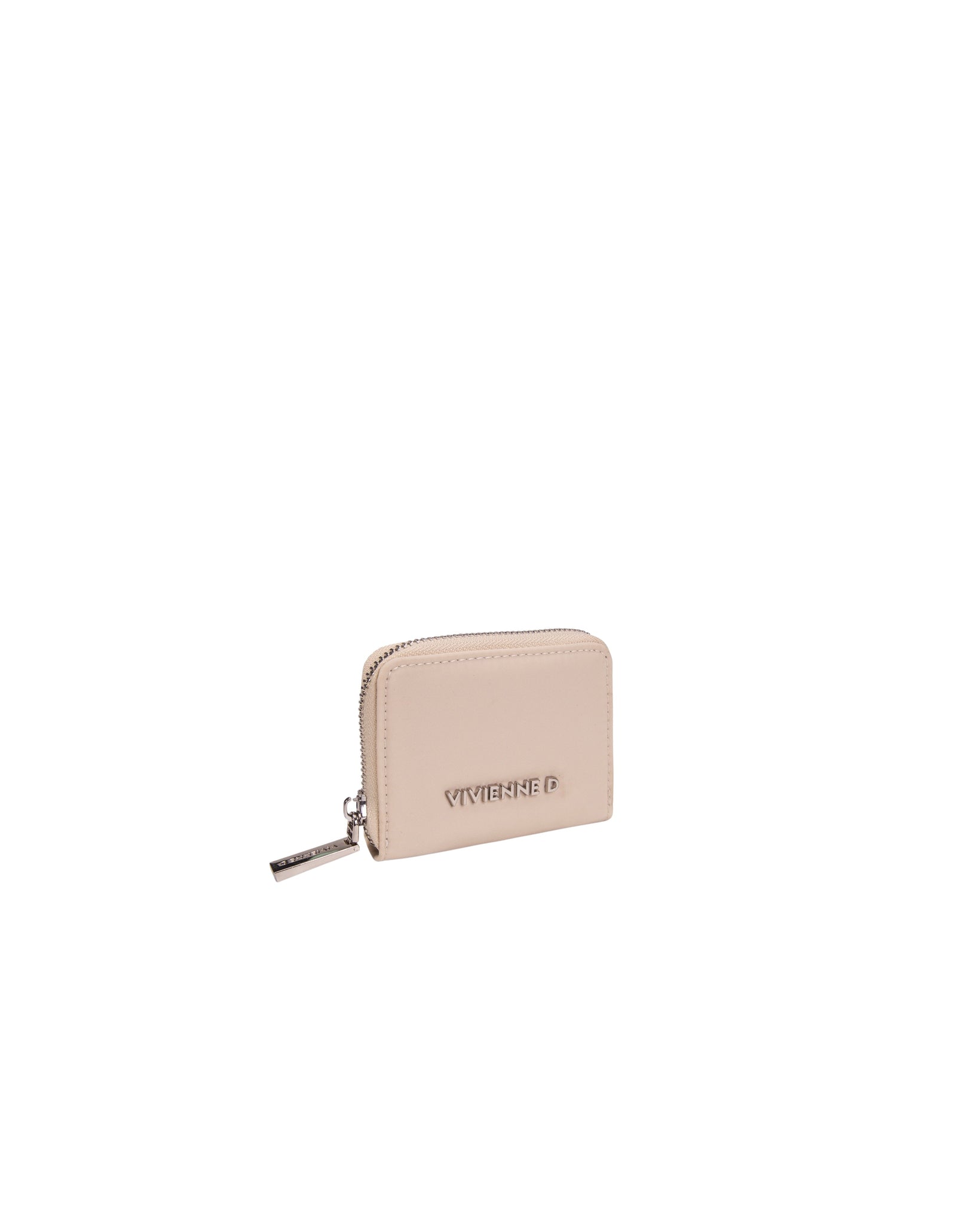 PORTATESSERE NYLON VIVIENNE D BEIGE - NERO VIVIENNE D