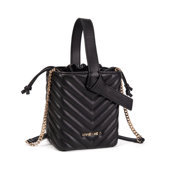 BORSA DONNA – MATELASSE NERA VIVIENNE D