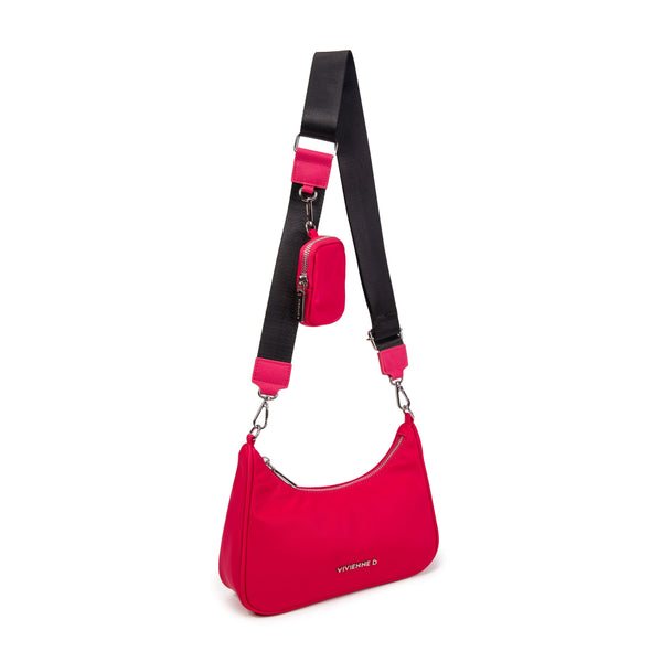 MINI BAG NYLON VIVIENNE D FUCSIA VIVIENNE D