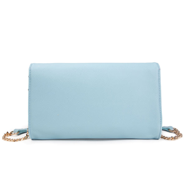 POCHETTE SAFFIANO VIVIENNE D AZZURRO VIVIENNE D
