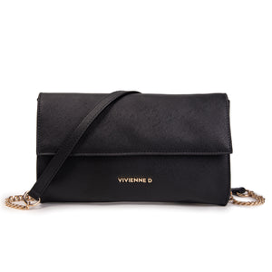 POCHETTE SAFFIANO VIVIENNE D NERA VIVIENNE D