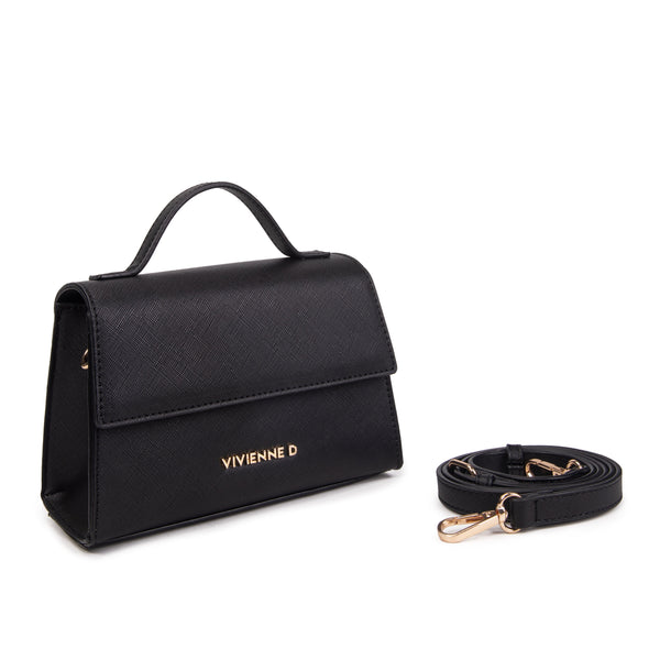 MICRO BAG SAFFIANO VIVIENNE D NERO VIVIENNE D