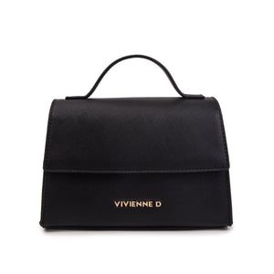 MICRO BAG SAFFIANO VIVIENNE D NERO VIVIENNE D