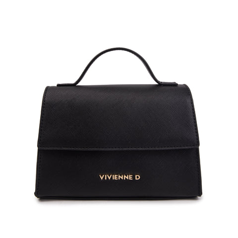 MICRO BAG SAFFIANO VIVIENNE D NERO VIVIENNE D
