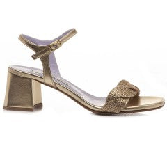 Sandalo Albano Pelle e Strass Platino 3224 Albano