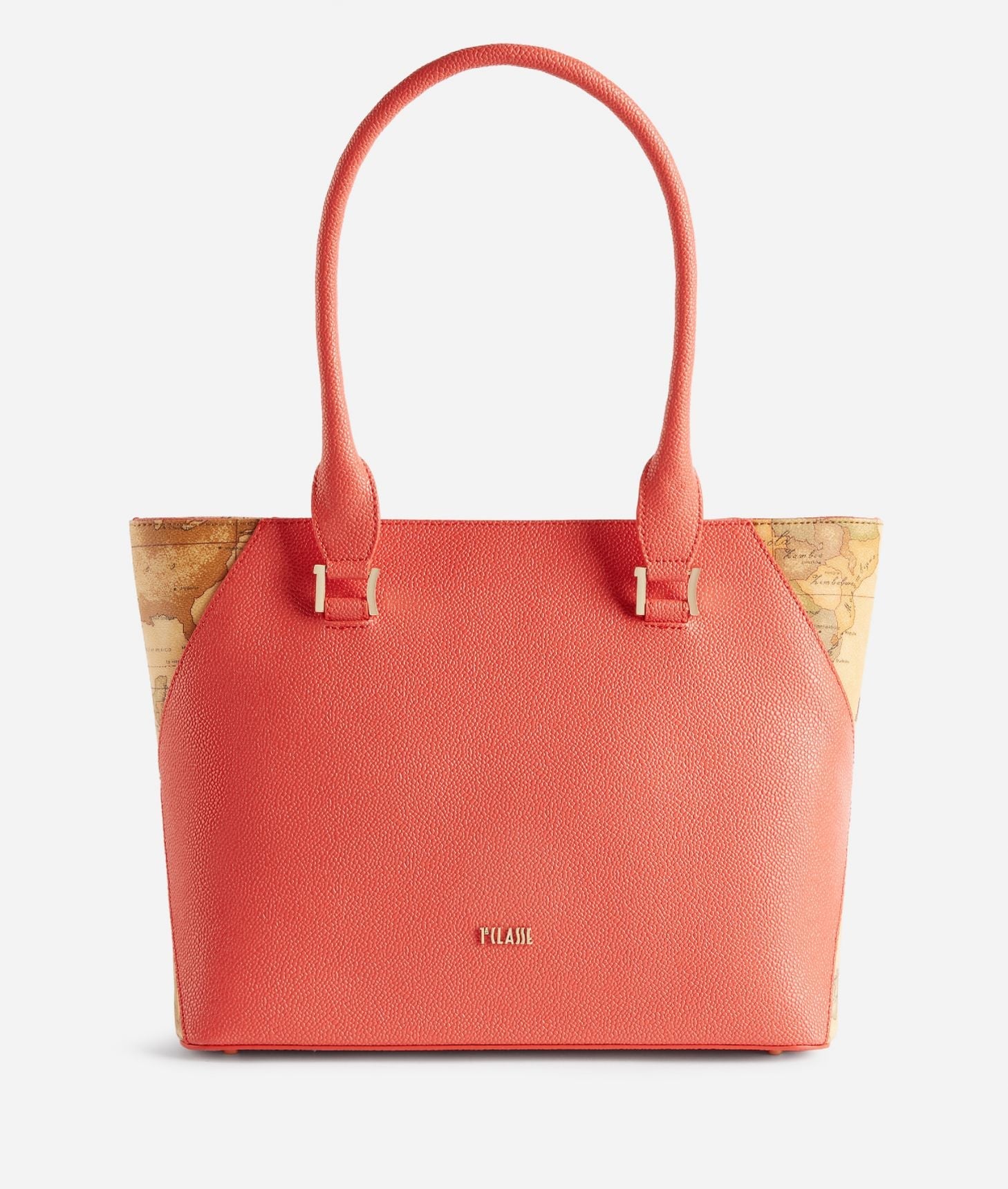 1C Way borsa shopping Rosso Geranio - Matipelletterie
