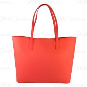 Alviero Martini 1A Classe Shopping Geo Cruise Coral Red - Matipelletterie