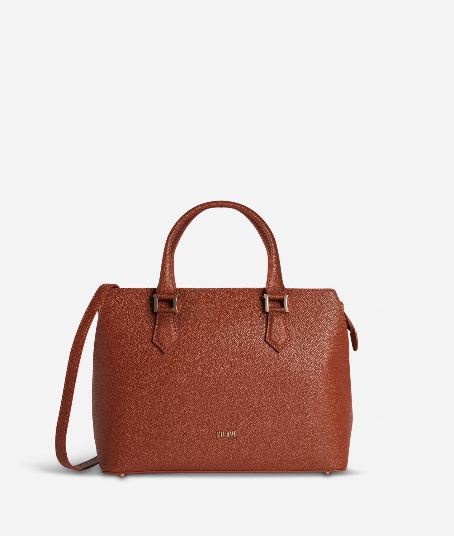 Borsa a mano Alviero Martini in tessuto goffrato chicco di riso Terracotta - Matipelletterie