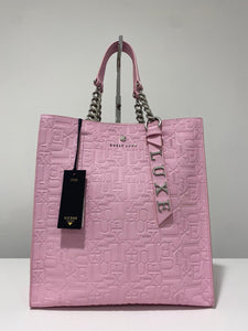 Borsa a mano Guess Luxe pelle Rosa - Matipelletterie