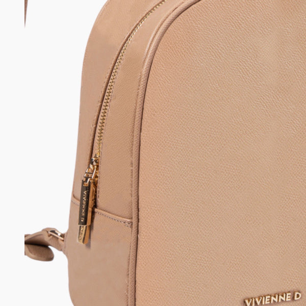 Zaino VIVIENNE D con catena CAMEL VIVIENNE D
