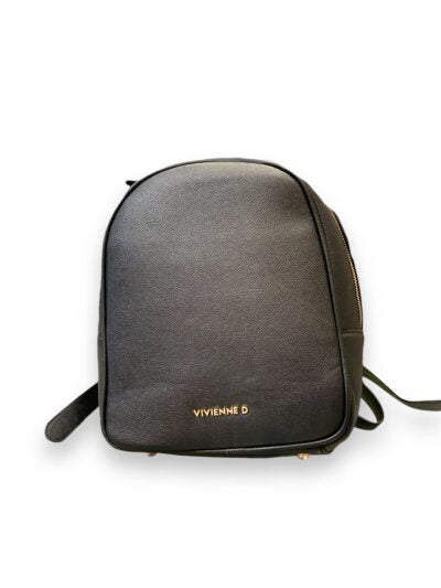 Zaino VIVIENNE D con manico catena NEROZA VIVIENNE D