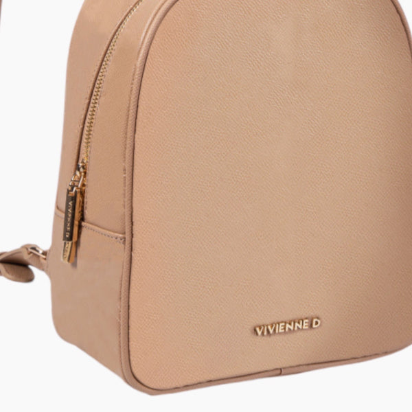 Zaino VIVIENNE D con catena CAMEL VIVIENNE D