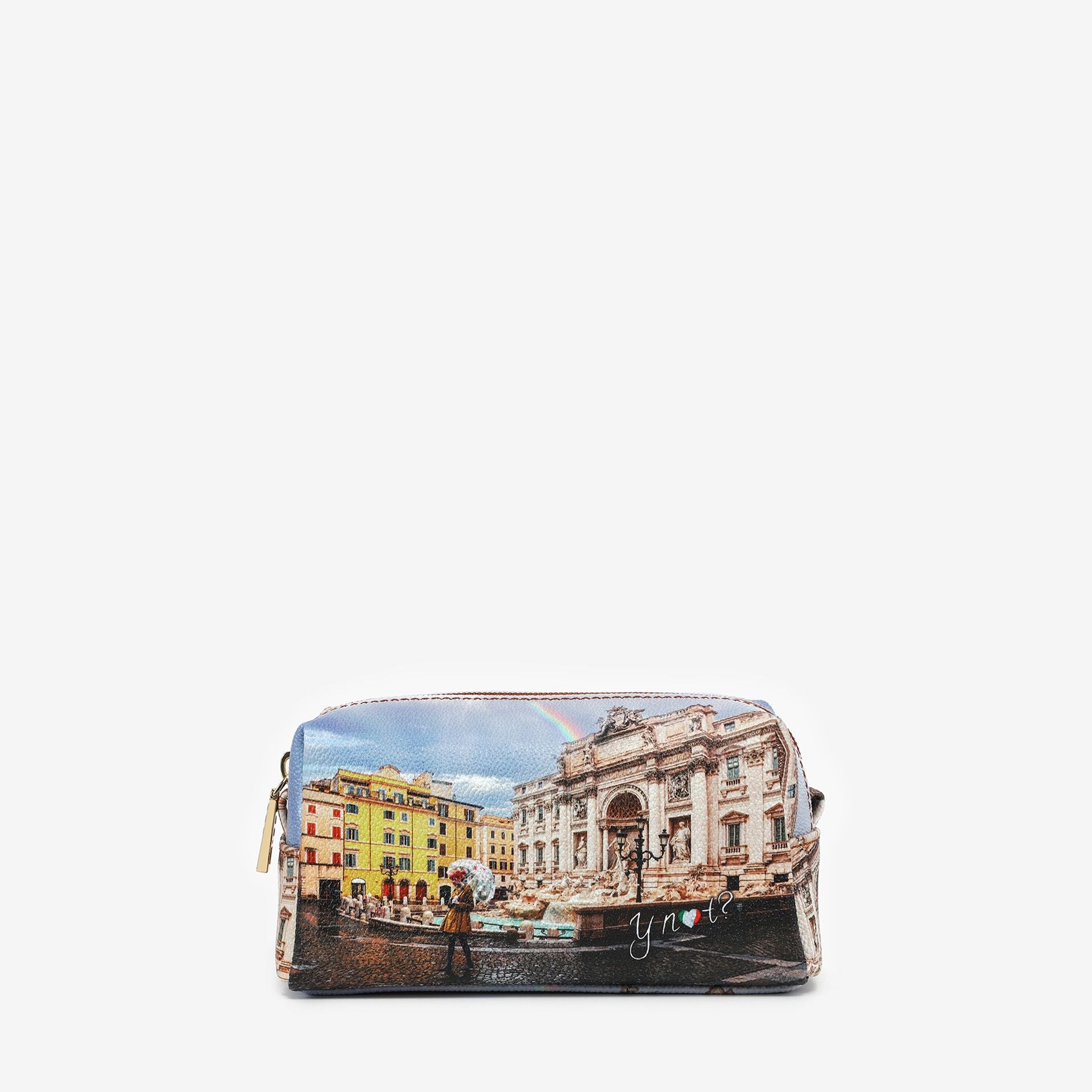 BEAUTY CASE small YNOT rainbow Rome - Matipelletterie