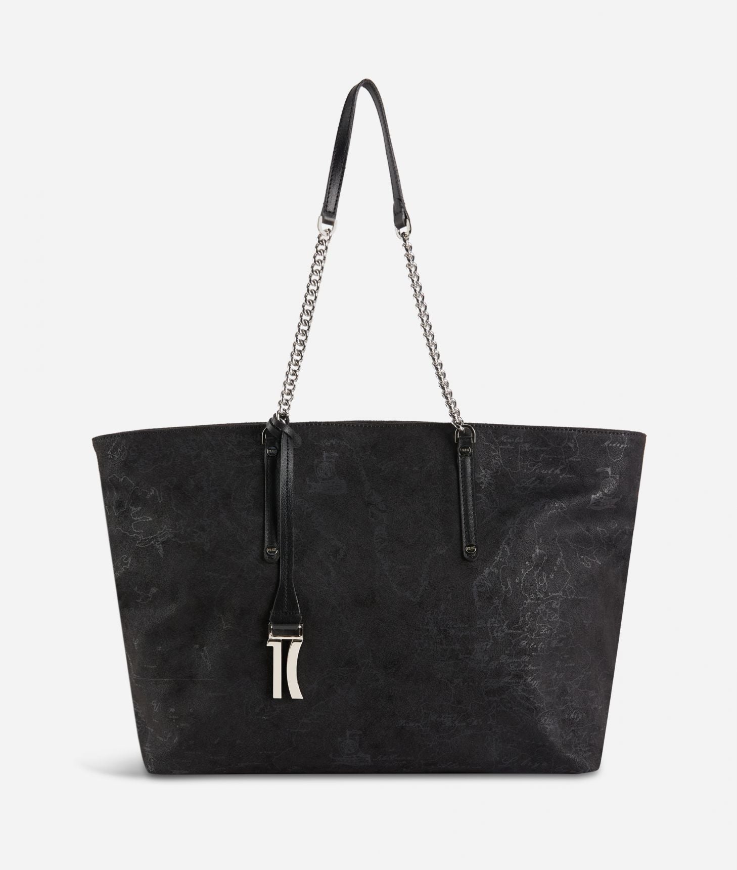 Borsa shopping Alviero Martini in ecopelle Nero