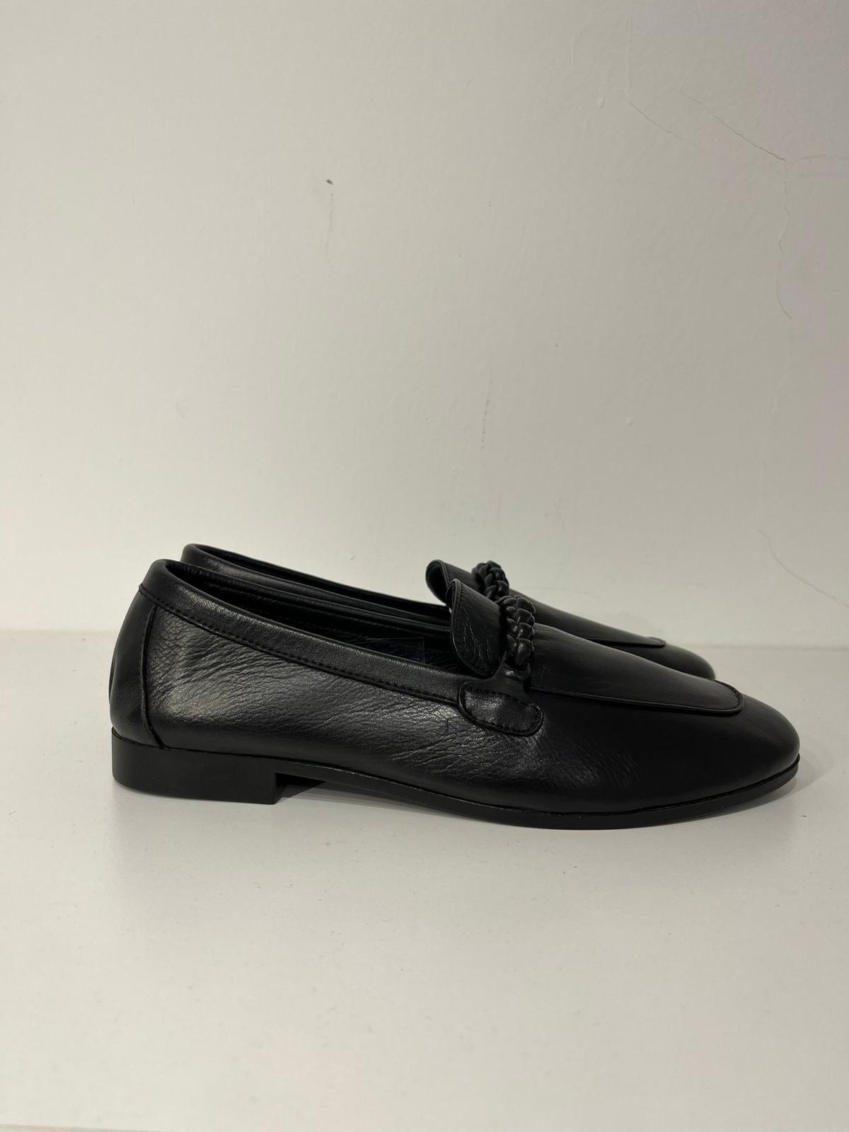 MOCASSINO IN PELLE EPOCHE' NERO 103