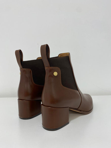 Tronchetto Albano beatles in pelle T.5 Cuoio 1028 Albano