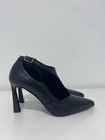 Décolleté Albano in pelle Nero
