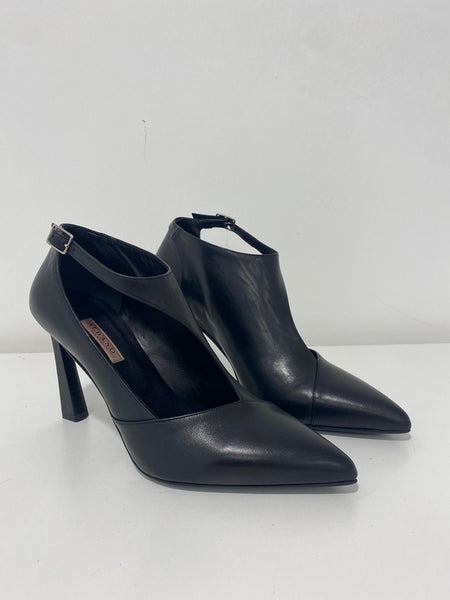 Décolleté Albano in pelle Nero