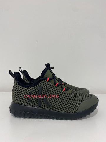 Sneakers uomo Calvin Klein Olive night Calvin Klein