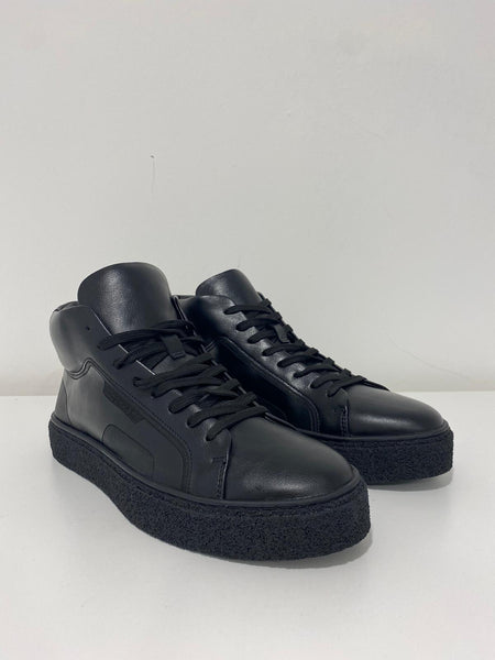 Sneakers alta Calvin Klein Nero