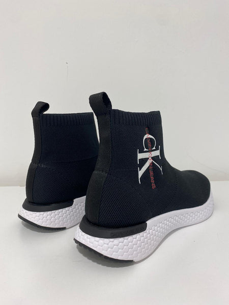 Sneakers a calzino di Calvin Klein Nero
