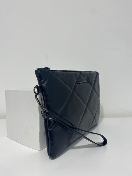 Borsa pochette con polsiera Narciso Rodriguez eco Trapuntata Nero Narciso Rodriguez