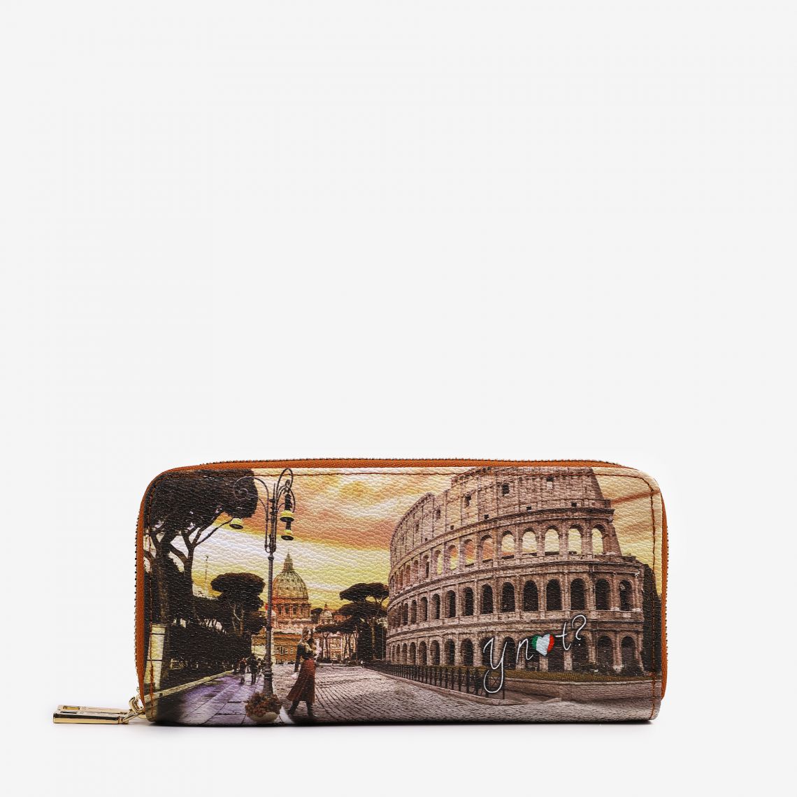 Portafoglio donna YNot doppia zip Life in Rome