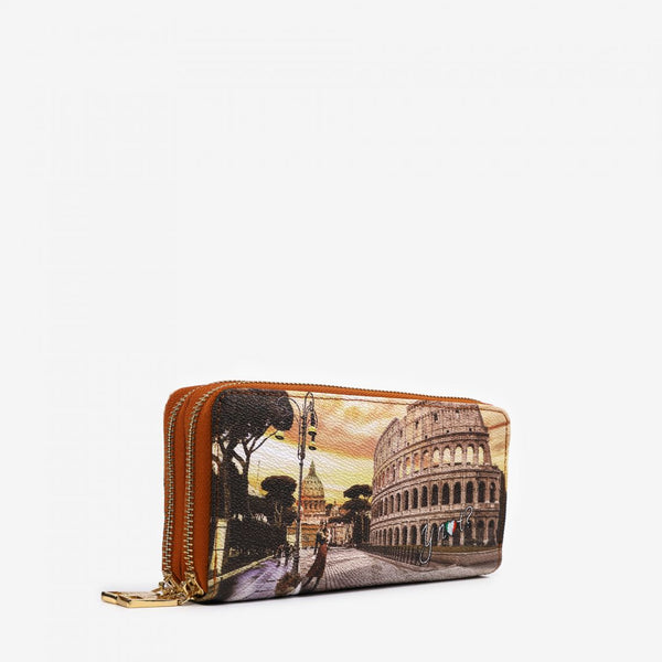 Portafoglio donna YNot doppia zip Life in Rome