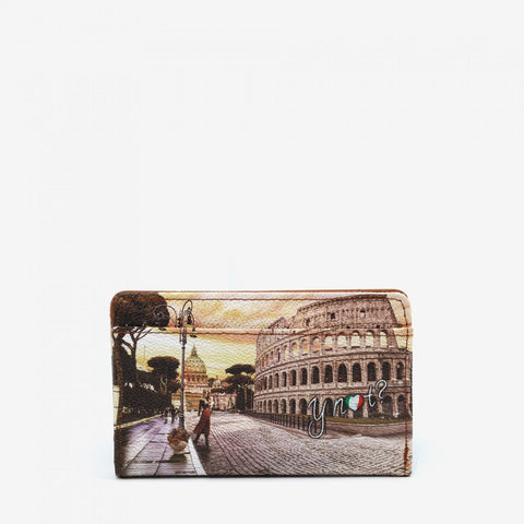 Card Wallet donna YNot Life in Rome ynot